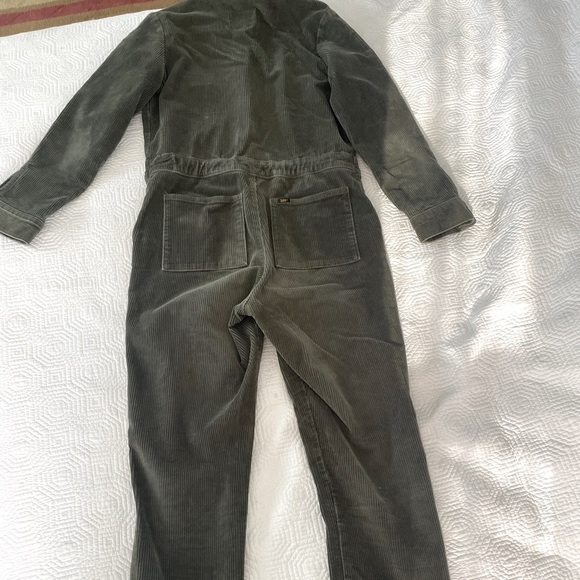 Lee Olive Corduroy Jumpsuit - Picture 6 of 6